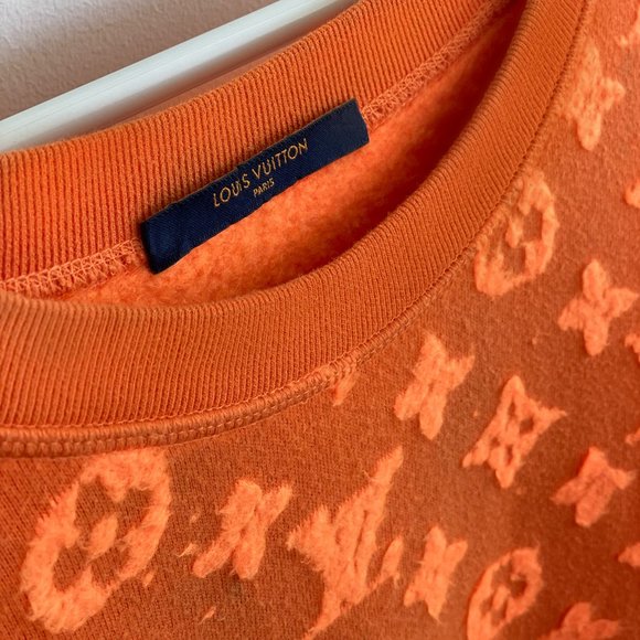 Virgil Abloh x Louis Vuitton Monogram Crew Neck Sweatshirt - Picture 9 of 9